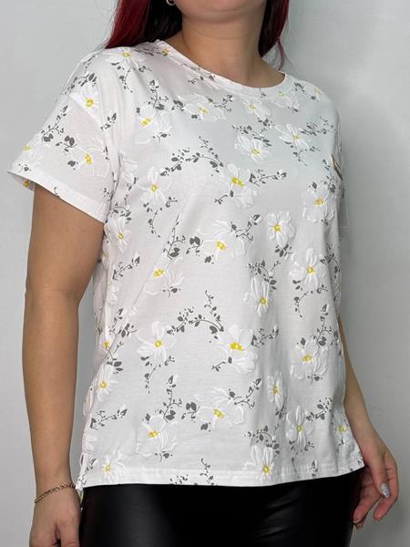 Футболка Kosta (42-48) KS541 white (лето)