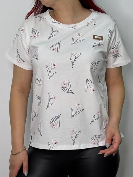 Футболка Kosta (42-48) KS549 white (лето)