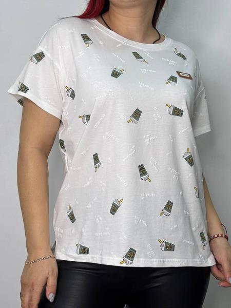 Футболка Kosta (42-48) KS552 white (лето)