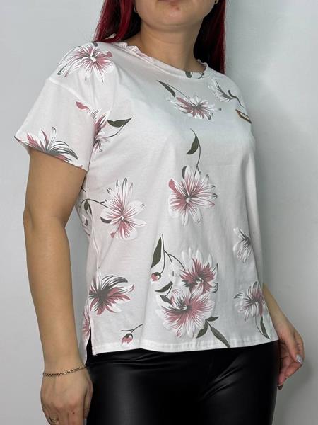 Футболка Kosta (42-48) KS554 white (лето)