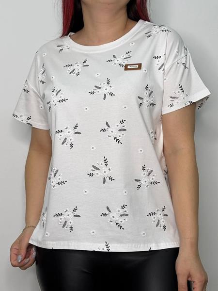 Футболка Kosta (42-48) KS585 white (лето)