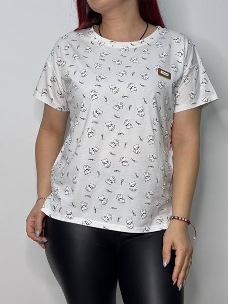 Футболка Kosta (42-48) KS589 white (лето)