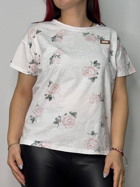 Футболка Kosta (42-48) KS595 white (лето)