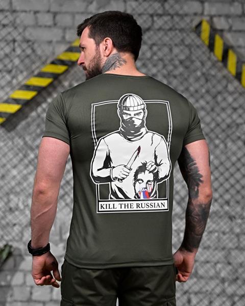 Футболка Madoka (M-3XL) 915 khaki (лето)