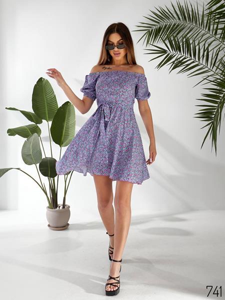 Платье WideRange (42-48) 741 lilac (лето)