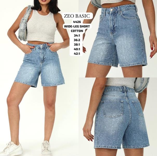 Шорты Jeans Style (34-42) 4426 l.blue (лето)