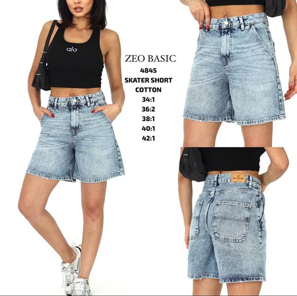 Шорты Jeans Style (34-42) 4845 blue (лето)