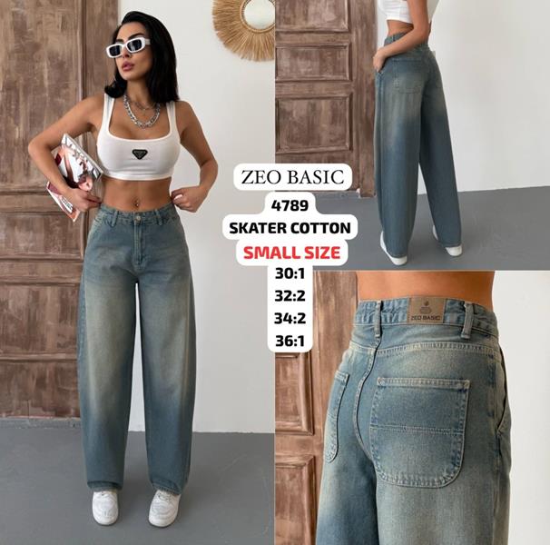 Джинсы Jeans Style (30-36) 4789 blue (деми)
