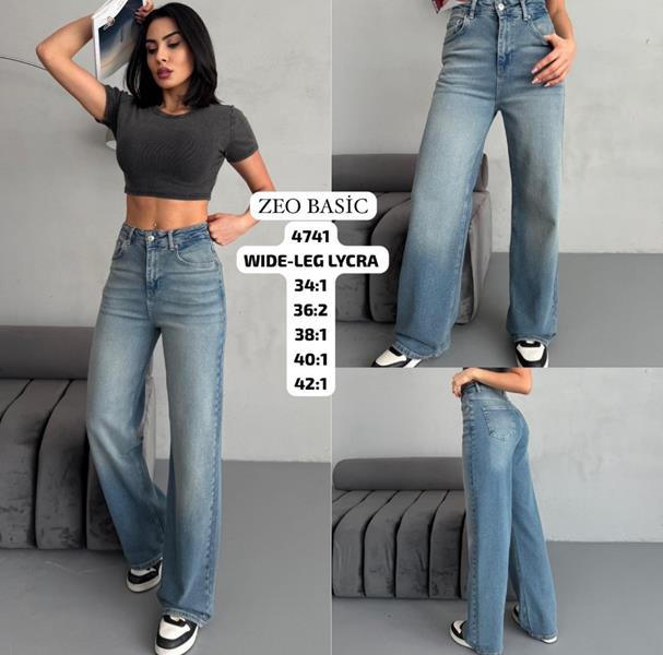 Джинсы Jeans Style (34-42) 4741 blue (деми)