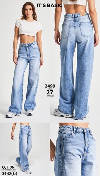 Джинсы Jeans Style (34-42) 2499-27 blue (деми)
