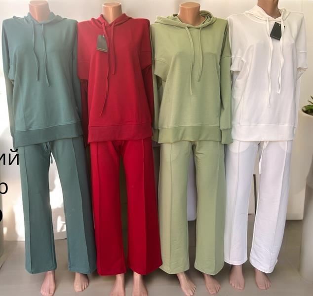 Костюм спорт Phi Hung (42-50) P104 white (деми)