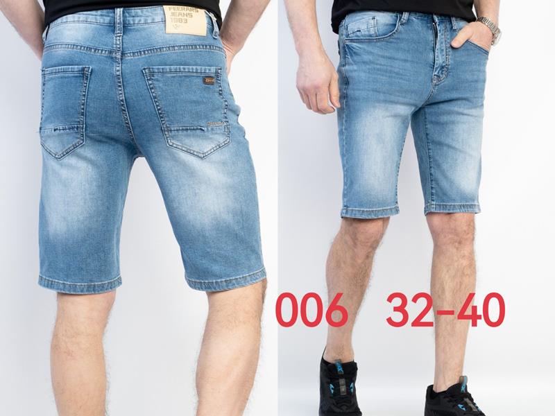 Шорты Phi Hung (32-40) 006 blue (лето)