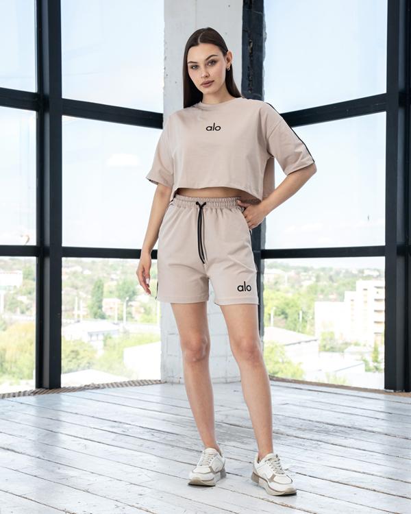 Костюм AZNA (XS-L) ЛД11 beige (лето)
