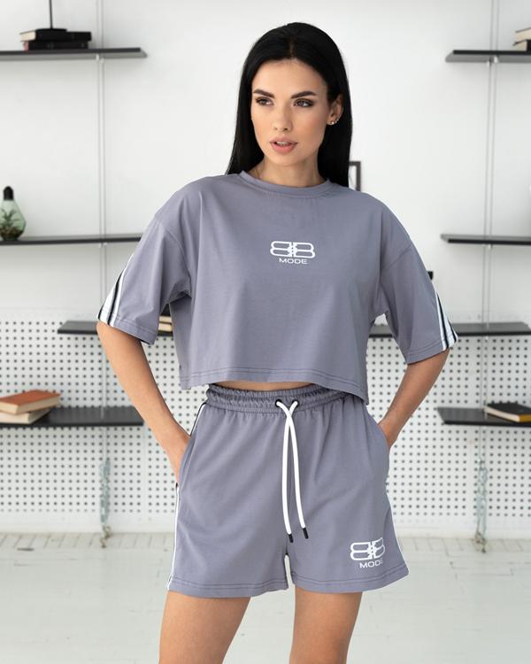 Костюм AZNA (XS-L) ЛД07 grey (лето)