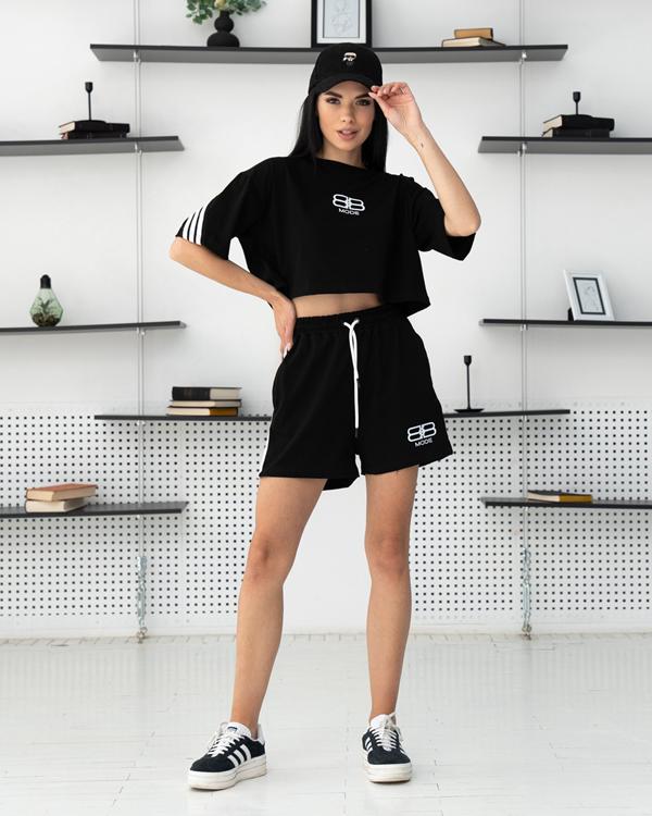 Костюм AZNA (XS-L) ЛД07 black (лето)