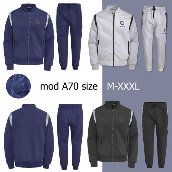 Костюм спорт Ale-Ate (M-3XL) A85 blue (деми)