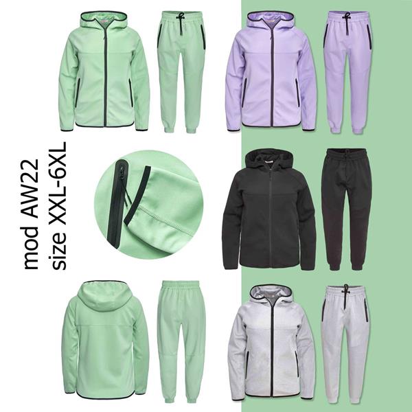 Костюм спорт Ale-Ate (2XL-6XL) AW22 mint (деми)