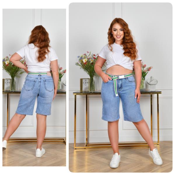 Бриджи Lady N (28-33) 133-1 l.blue (лето)
