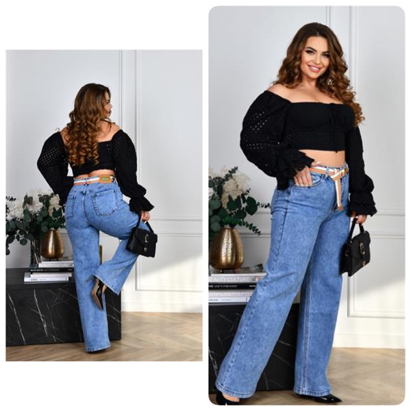 Джинсы Lady N (30-36) 150 l.blue (деми)