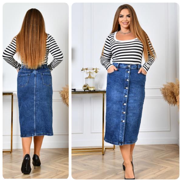 Юбка Lady N (28-33) 754 l.blue (лето)