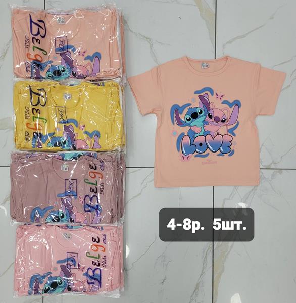 Футболка iBamBino (104-128) iB466 pink (лето)