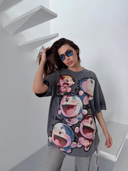 Футболка Trend (one size) 2623 grey (лето)