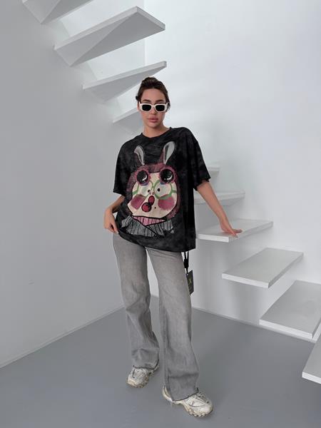 Футболка Trend (one size) 37853 black (лето)