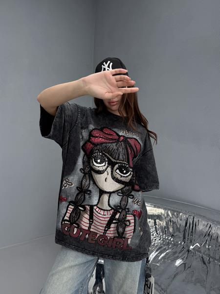 Футболка Trend (one size) 69067 d.grey (лето)