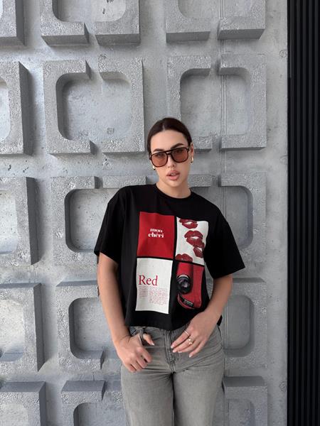 Футболка Trend (one size) TR151 black (лето)