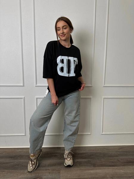 Футболка Trend (M-L) TR178 black (лето)
