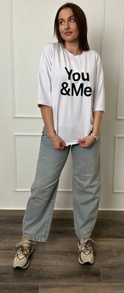 Футболка Trend (M-L) TR182 white (лето)