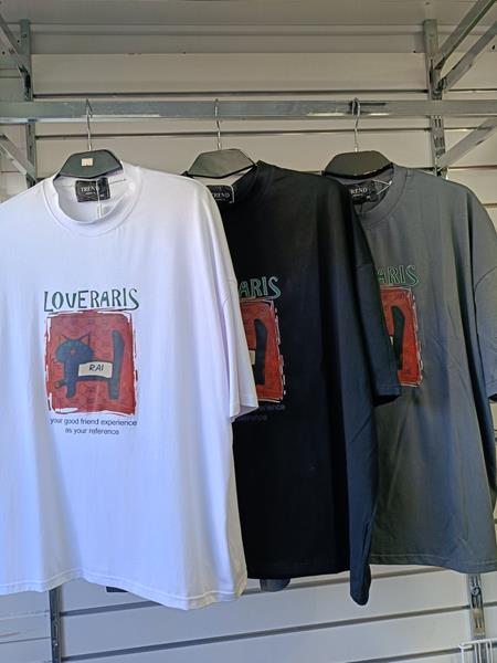 Футболка Trend (M-L) TR186 grey (лето)