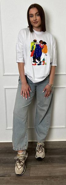 Футболка Trend (M-L) TR188 white (лето)
