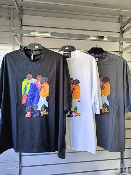 Футболка Trend (M-L) TR189 grey (лето)
