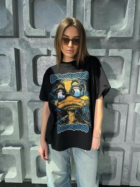 Футболка Trend (one size) TR243 black (лето)