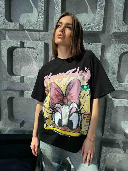 Футболка Trend (one size) TR248 black (лето)