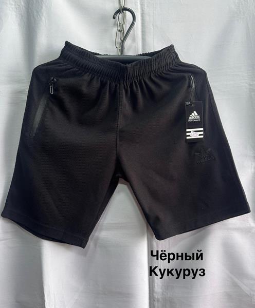 Шорты Minh (46-54) MH978 black (лето)