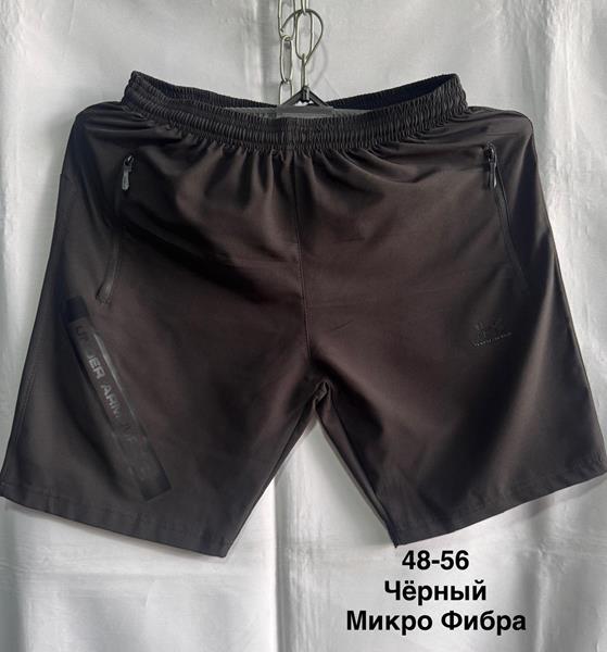 Шорты Minh (48-56) MH1012 black (лето)