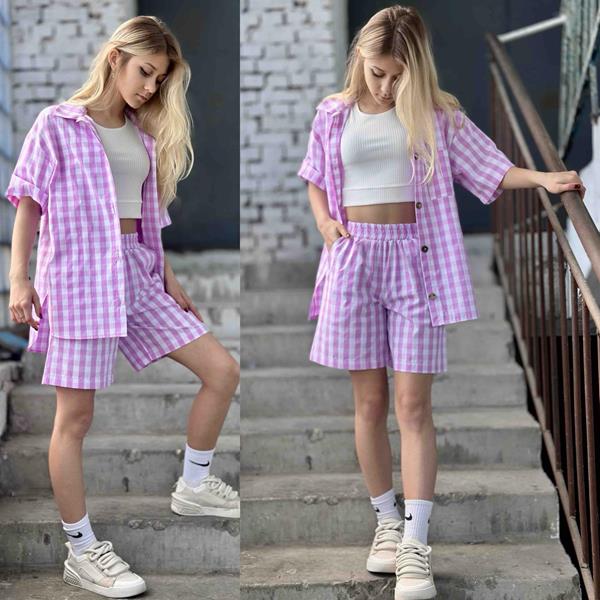 Комплект Karolina (34-42) KR185 pink (лето)