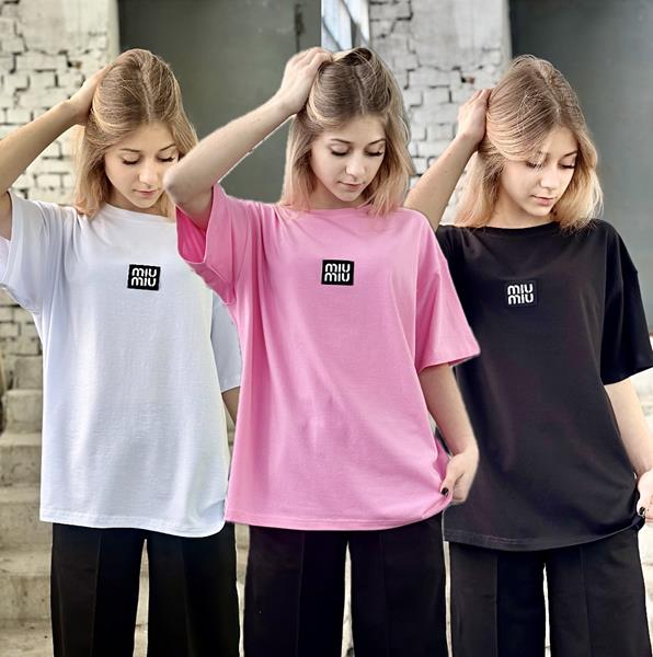 Футболка Karolina (34-42) KR190 pink (лето)