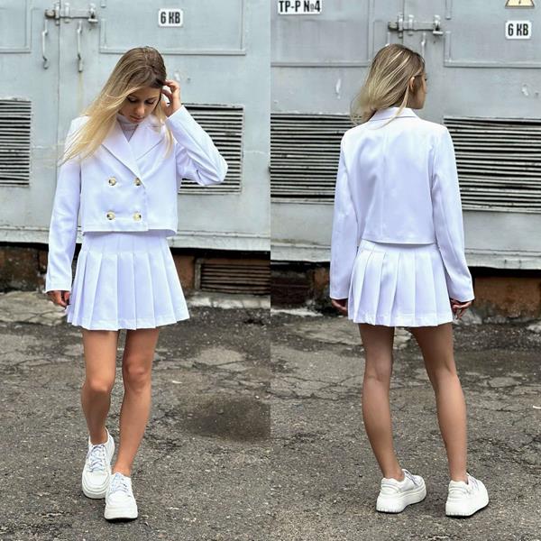 Костюм Karolina (32-42) KR200 white (лето)