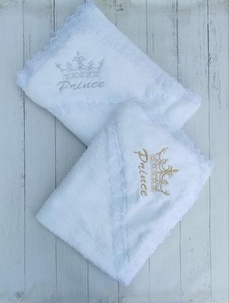 Плед Meloria (70*70) ML486 white-gold (деми)