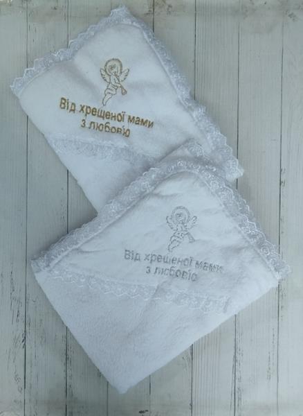 Плед Meloria (70*70) ML490 white-silver (деми)