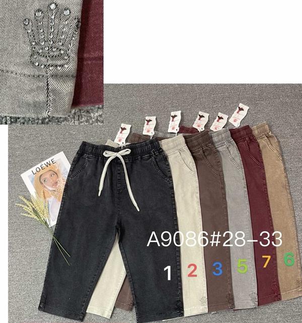 Бриджи Immei (28-33) A9086-7 wine (лето)