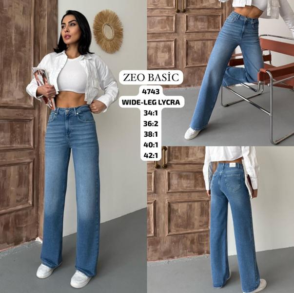 Джинсы Jeans Style (34-42) 4743 blue (деми)