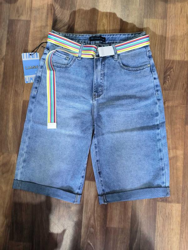 Шорты Liana Denim (28-33) 1-005-1 blue (лето)