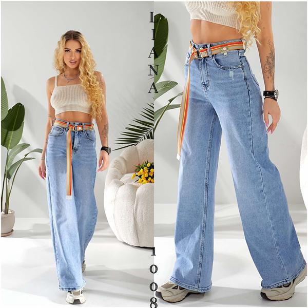 Джинсы Liana Denim (25-30) 1-008 l.blue (деми)