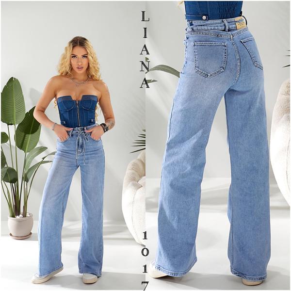 Джинсы Liana Denim (25-30) 1-017 blue (деми)