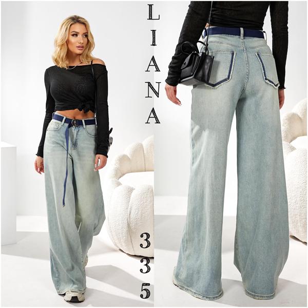 Джинсы Liana Denim (25-30) 335 l.blue (деми)