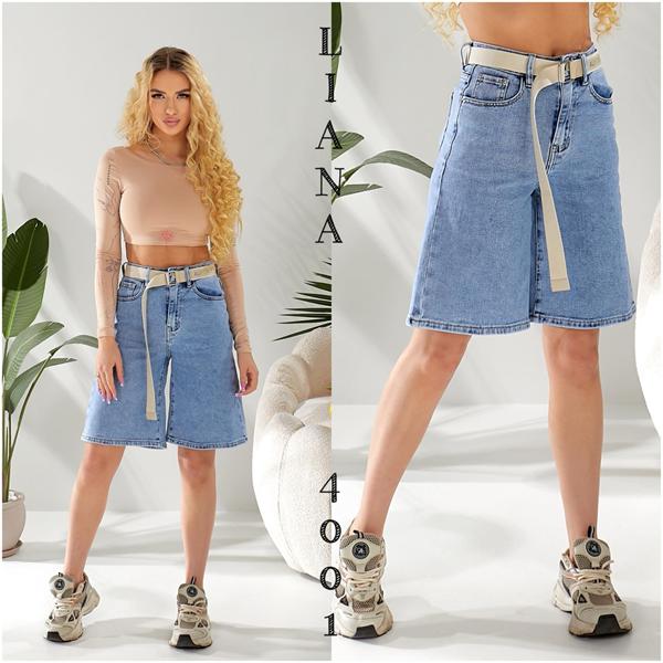 Шорты Liana Denim (25-30) 4-001 blue (лето)